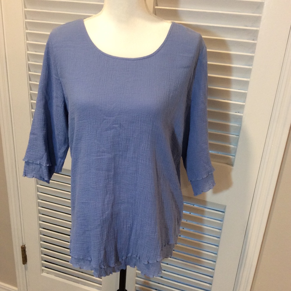 Soft Surroundings Gauzy Top